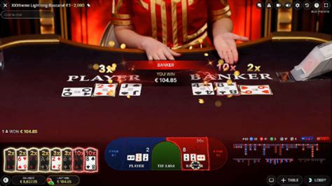 lightning baccarat|500 live baccarat results.